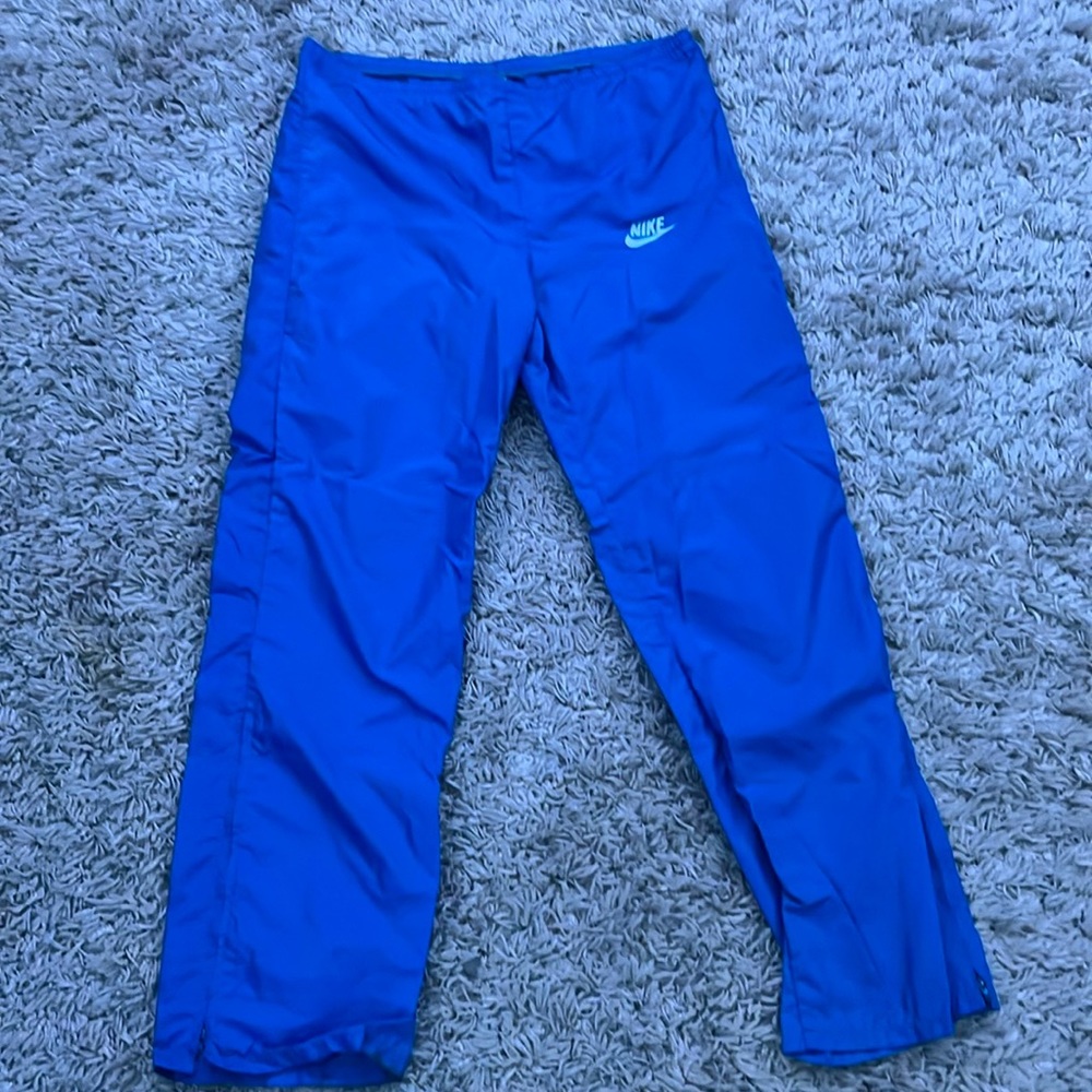Nike blue pants, size medium